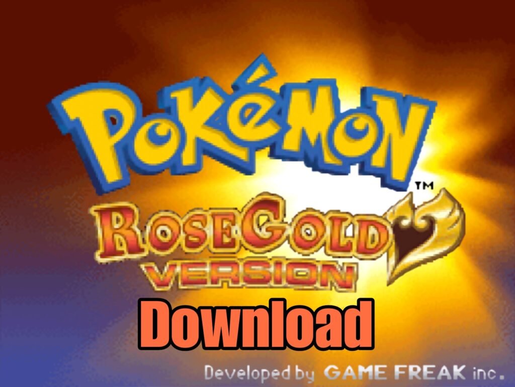Pokemon Rose Gold NDS – Demo Download Pokemon Rose Gold Download